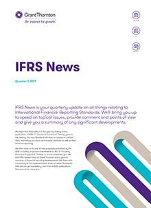 IFRS news Q3 2017